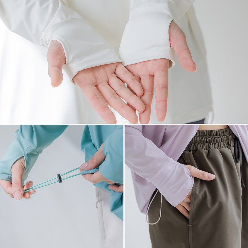 画像3: トップスとショーツとカバーアップロングTと布帛パンツ４点セット水着 タンキニ水着 レディース 体型カバー 長袖シャツ ラッシュガード ハーフパンツ 4点セットビキニ (3)