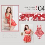 画像11: 肩紐ワンピース水着 (11)