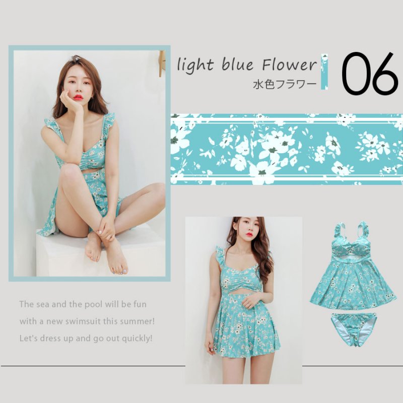 画像13: 肩紐ワンピース水着 (13)