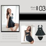 画像10: 肩紐ワンピース水着 (10)