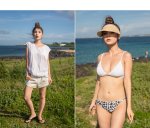 画像3: シャーリングブラとショーツとワンピースとデニムショットパンツ4点セット (3)