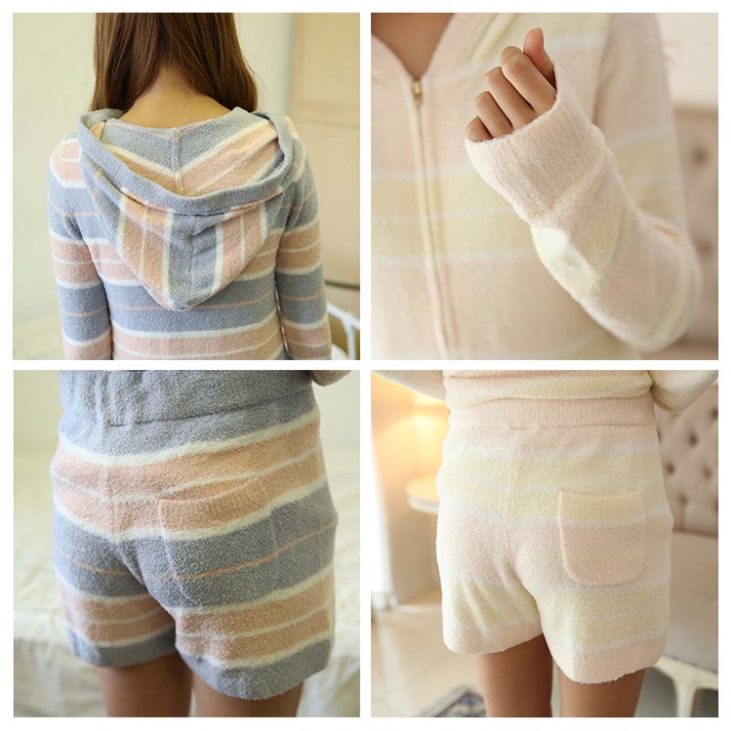 画像4: ハーフパンツセットショールカーディガン (4)