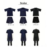 画像3: 男女兼用インナー着きショットパンツとファスナー着き長袖ラッシュガードスクール水着　男女兼用 インナー着き ショットパンツ ファスナー着き 長袖ラッシュガード School学校水着 水陸両用 男子スクール水着 ラッシュガード サーフパンツ 2点セット (3)