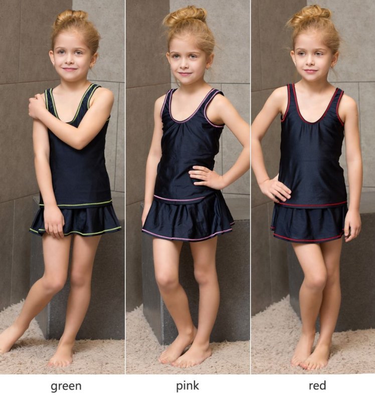 画像2: スクール水着上下セット水着 (2)