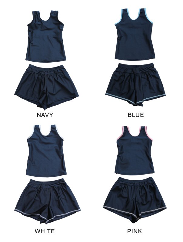 画像2: 濃紺素材スクール水着 (2)