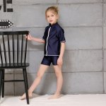 画像13: 半袖ラッシュガードスクール水着 (13)