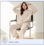 画像3: ZIP 猫耳フード付きスウェットとパンツのセット (3)