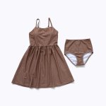 画像3: ワンピースとショーツ2点セット水着 (3)