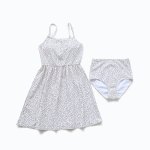 画像5: ワンピースとショーツ2点セット水着 (5)