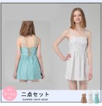 画像13: ワンピースとショーツ2点セット水着 (13)