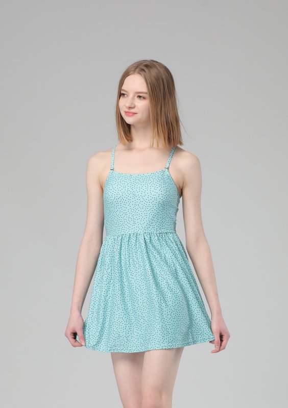 画像12: ワンピースとショーツ2点セット水着 (12)