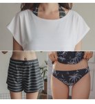 画像5: 体型カバー水着4点セット (5)