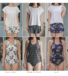 画像3: 体型カバー水着4点セット (3)