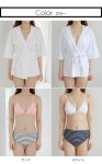 画像5: ブラーとハイウェストショーツと　シャツ3点セット水着 (5)