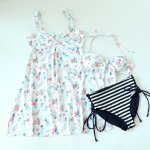 画像5: ハイウェストパンツ付きワンピース3点セット (5)