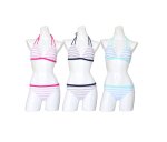 画像9: 体型カバーアップ4点セット水着 (9)