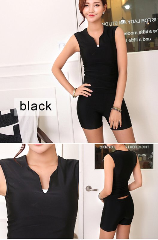 画像6: フィットネス水着ビックサイズ (6)