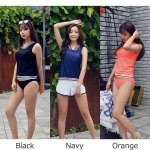 画像2: スポーツ水着フィットネス水着 (2)