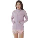 画像13: UPF50+UVカットラッシュガード10カラ-無地　ラッシュガード レディース パーカー　シンプル　水着 オーバーウェア パーカー 長袖 UVカット 2WAY (13)