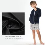 画像7: キッズ ラッシュガード KIDS用帽子つき　ロング袖　水着男女兼用 スクール水着 キッズ スクールラッシュガード 女の子 男の子 無地 学校用水着 フード付き (7)