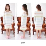 画像2: ロングワンピースルームウェア (2)