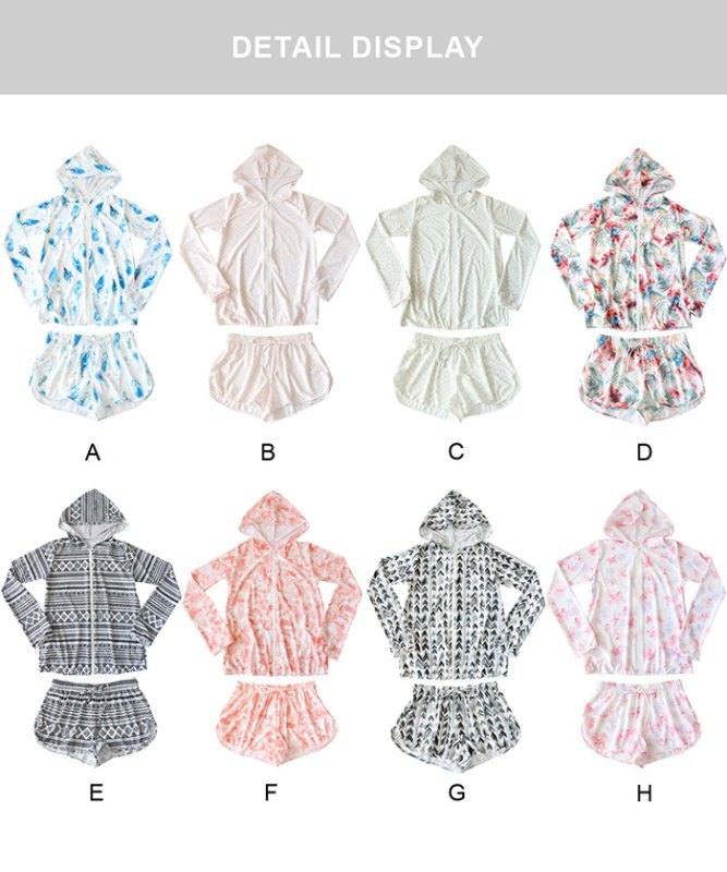 画像4: ラッシュガードとショットパンツ2点セット (4)