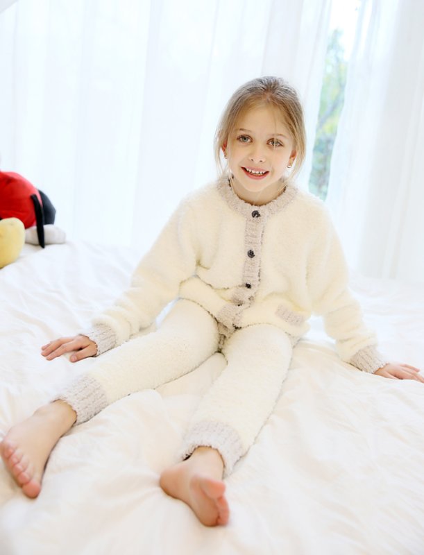 画像3: 子供用モコモコ高質ルームウェア (3)