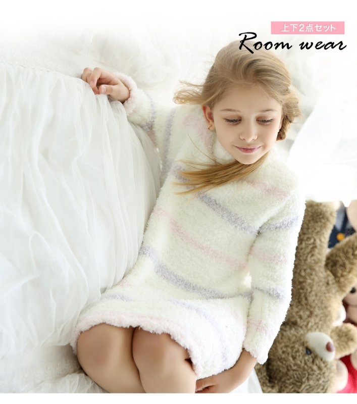 画像3: 子供用モコモコ高質ルームウェア (3)
