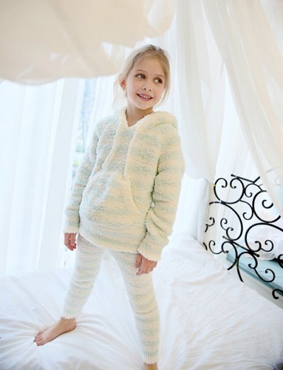 画像1: 子供用モコモコ高質ルームウェア