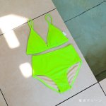 画像17: 特殊素材のビキニセット (17)