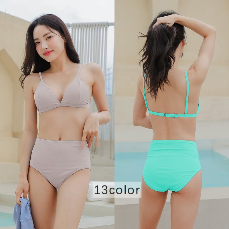 画像6: 特殊素材のビキニセット (6)