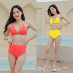 画像9: 特殊素材のビキニセット (9)