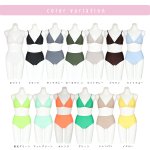 画像5: 特殊素材のビキニセット (5)