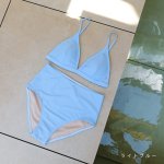 画像16: 特殊素材のビキニセット (16)