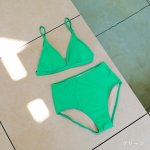 画像20: 特殊素材のビキニセット (20)