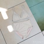 画像14: 特殊素材のビキニセット (14)